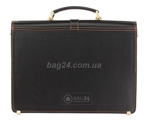 Надійний шкіряний чоловічий портфель ручної роботи 12266 Manufatto