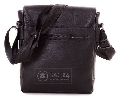 Добротная сумка из кожзама MIS MISS34101, Черный