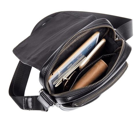 Мужская сумка через плечо TIDING BAG 8027A Черный
