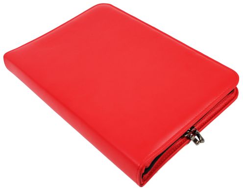 Папка-органайзер зі штучної шкіри Portfolio Port1013 червона