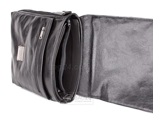 Удобная кожаная мужская сумка для документов формата А4 12477