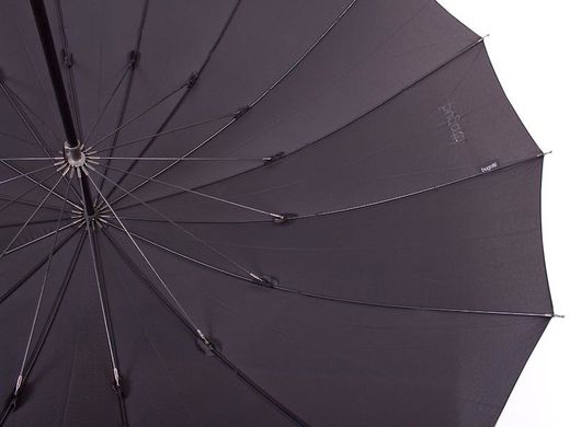 Зонт-трость мужской механический с большим куполом DOPPLER (ДОППЛЕР), коллекция BUGATTI (БУГАТТИ) DOP71763BU Черный