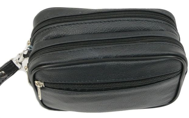 Шкіряна сумка-барсетка на ремінь Pawelek ss-18 11-160