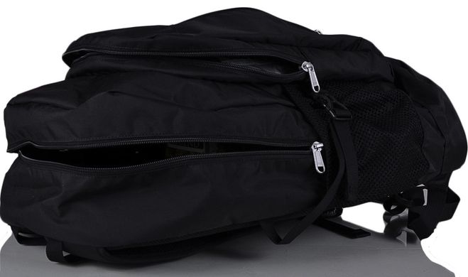 Добротный мужской рюкзак черного цвета ONEPOLAR W1800-black, Черный
