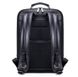 Мужской кожаный рюкзак T0331 BULL Черный
