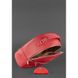 Натуральная кожаный мини-рюкзак Kylie рубин - красный Blanknote BN-BAG-22-rubin