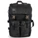 Черный большой рюкзак Tiding Bag BPT01-CV-174254-1A с клапаном Черный