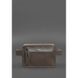 Натуральная кожаная поясная сумка Dropbag Mini темно-бежевая Blanknote BN-BAG-6-beige