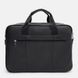 Мужская кожаная сумка - портфель Keizer K17069bl-black