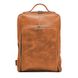 Рюкзак для ноутбука 15" дюймов RB-1240-4lx в коже крейзи хорс Коньячный