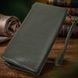Красивий шкіряний гаманець на три відділення ST Leather 23110 Зелений