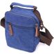 Практичная мужская сумка из плотного текстиля 21246 Vintage Синяя