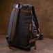 Рюкзак туристический текстильный унисекс Vintage 20608 Черный