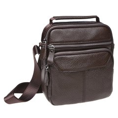 Мужская кожаная сумка Keizer K13657-brown
