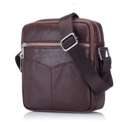 Небольшая коричневая сумка для мужчин Bull T1385 коричневый