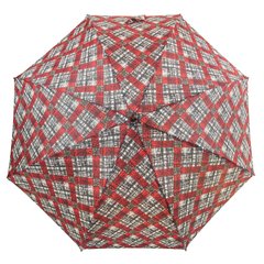 Зонт-трость женский полуавтомат DOPPLER (ДОППЛЕР) DOP740765K-1 Красный