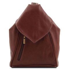 Кожаный рюкзак Tuscany Leather Delhi TL140962 (Коричневый)