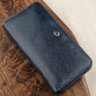 Вертикальний жіночий гаманець-клатч ST Leather 18864 Синій