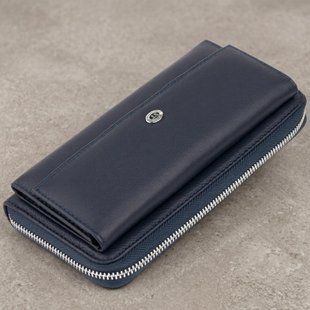 Кошелек универсальный женский ST Leather 19296 Темно-синий