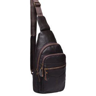 Чоловічий шкіряний рюкзак Keizer K13035-brown