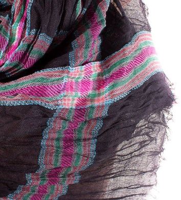 Жіночий бавовняний шарф ETERNO ES0107-13-1, Чорний