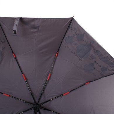 Зонт женский облегченный компактный полуавтомат H.DUE.O (АШ.ДУЭ.О) HDUE-259-1 Серый