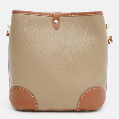 Жіноча шкіряна сумка Keizer K19085be-beige