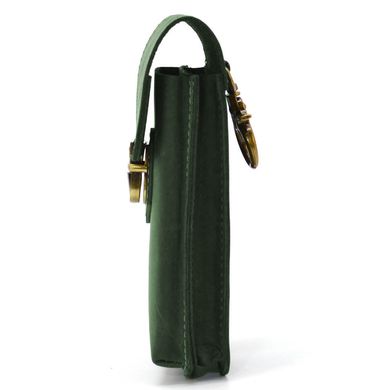 Кожаная сумка чехол на пояс TARWA RE-2092-3md Зеленый