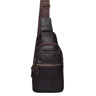Мужской кожаный рюкзак Keizer K13035-brown