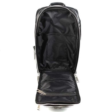 Чоловічий рюкзак слінг на одне плече TARWA GA-0910-4lx Наппа Чорний