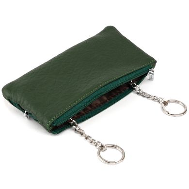 Ключниця-гаманець з кишенею унісекс ST Leather 19348 Зелена