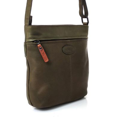 Женская зеленая сумка через плечо Genicci FINCH023 Зеленый