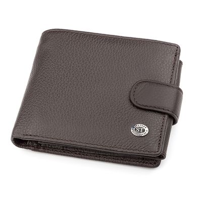 Чоловічий гаманець ST Leather 18335 (ST102) Коричневий