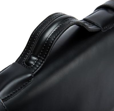 Мужской кожаный портфель TIDING BAG 7082A Черный