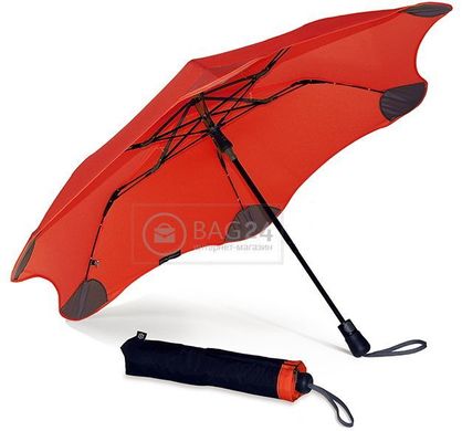 Противоштормовой женский красный зонт, полуавтомат BLUNT Bl-xs-red