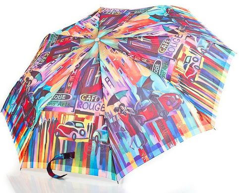Яркий женский зонт ZEST Z53626A-9, Голубой