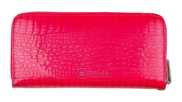 Жіночий гаманець рожевого кольору з лакованої шкіри BODENFENDY