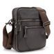Чоловіча шкіряна сумка через плече Tiding Bag M56-3646-1C Коричневий