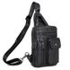 Кожаный рюкзак Tiding Bag 4006A Черный