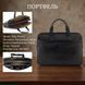 Чоловічий портфель з натуральної шкіри Tony Perotti Italico 7044-40 nero (90641) Чорний