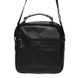 Мужская кожаная сумка на плечо Borsa Leather K15112-black