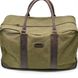 Дорожня сумка з тканини кинувся з елементами натуральної шкіри RH-6827-4lx бренду TARWA Зелений