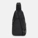 Чоловічий рюкзак шкіряний через плече Keizer K11022bl-black