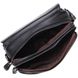 Каркасная женская сумка из натуральной кожи 22083 Vintage Черная