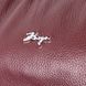Красива сумка жіноча багет KARYA 20839 шкіряна Бордовий