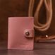 Женское портмоне из натуральной кожи Shvigel 16509 Розовый