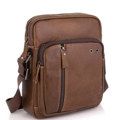 Мужская сумка через плечо Tiding Bag N2-0013B Коричневый