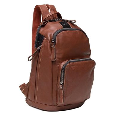 Кожаный рюкзак TIDING BAG 88101B Коричневый