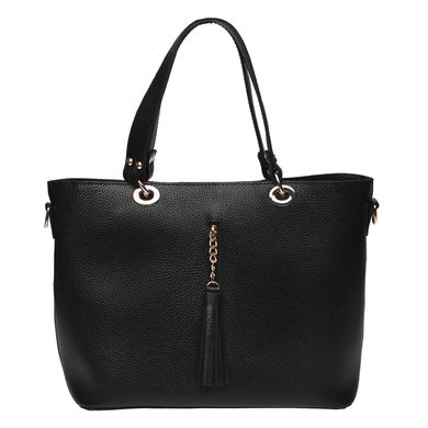 Женская сумка кожаная Ricco Grande 1L953-black