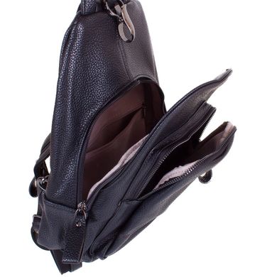Сумка-рюкзак жіноча з якісного шкірозамінника AMELIE GALANTI (АМЕЛИ Галант) A981163-black Чорний